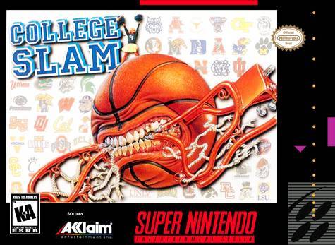 J2Games.com | College Slam (Super Nintendo) (Pre-Played - Game Only).