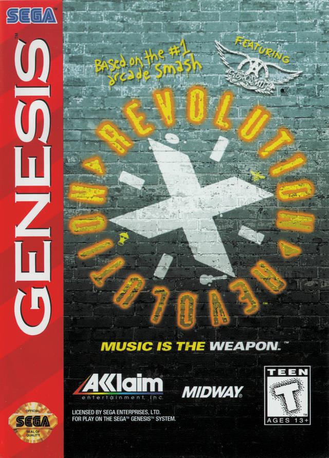 J2Games.com | Revolution X (Sega Genesis) (Pre-Played - Game Only).