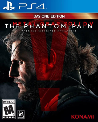 J2Games.com | Metal Gear Solid V The Phantom Pain: Day One Edition (Playstation 4) (Pre-Played - CIB - Good).
