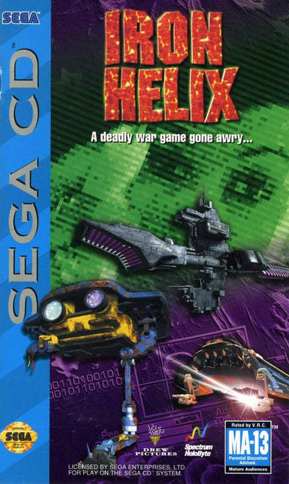 J2Games.com | Iron Helix (Sega CD) (Pre-Played - CIB - Very Good).