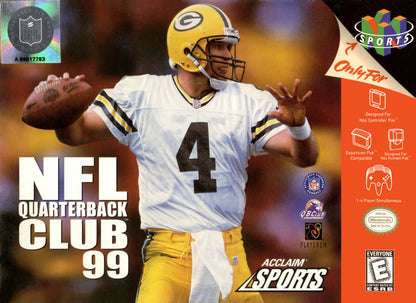 J2Games.com | NFL Quarterback Club 99 (Nintendo 64) (Pre-Played - Game Only).