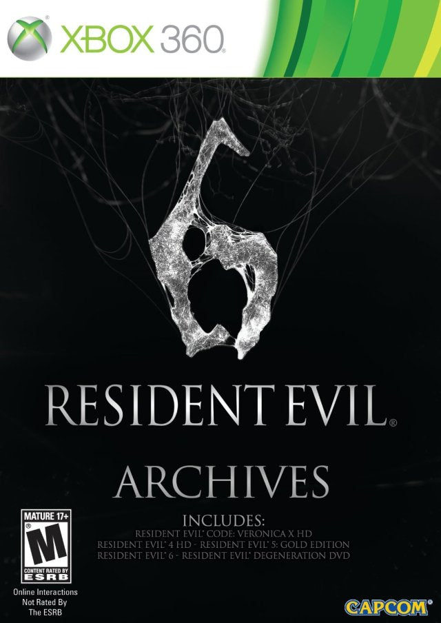 Resident Evil 6: Archivos (Xbox 360)