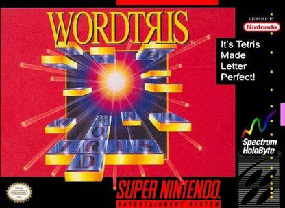 J2Games.com | Wordtris (Super Nintendo) (Pre-Played - Game Only).