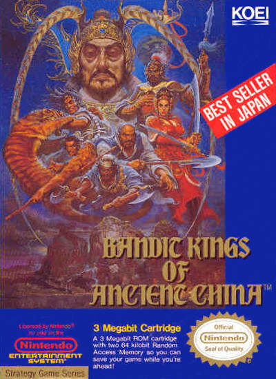 Bandit Kings of Ancient China (Nintendo NES)
