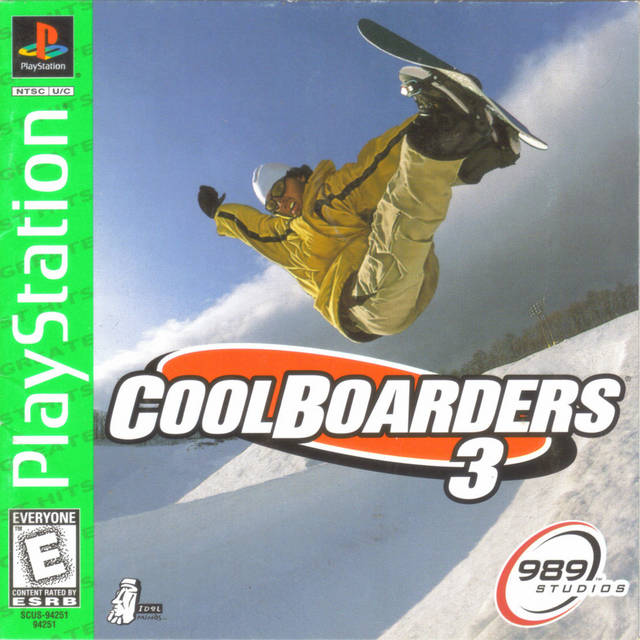 Cool Boarders 3 (Greatest Hits) (Playstation)