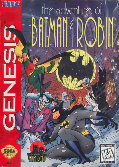 J2Games.com | Adventures of Batman and Robin (Sega Genesis) (Pre-Played - Game Only).
