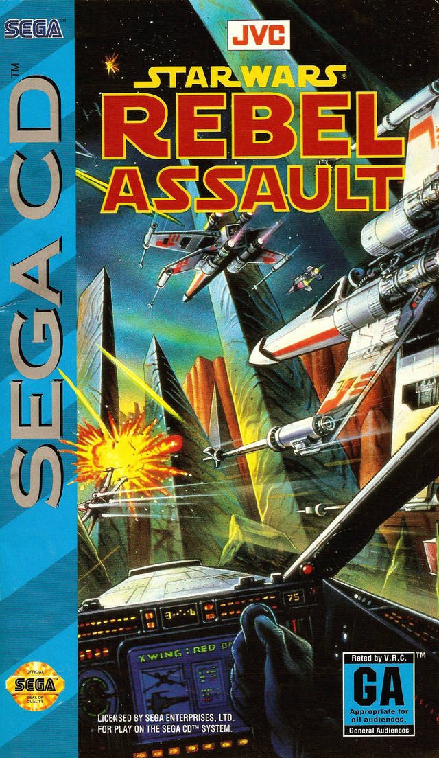 J2Games.com | Star Wars Rebel Assault (Sega CD) (Complete - Very Good).