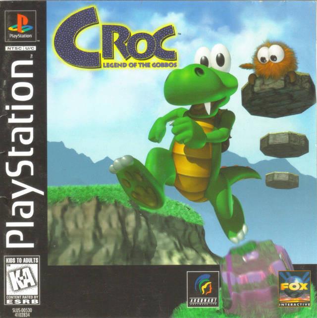 J2Games.com | Croc (Greatest Hits) (Playstation) (Complete - Very Good).