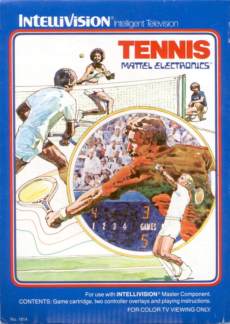 J2Games.com | Tennis (Intellivision) (Pre-Played - Game Only).