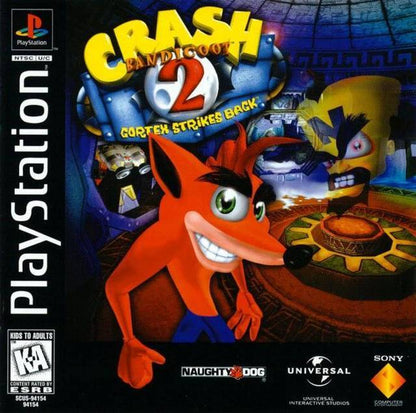 J2Games.com | Crash Bandicoot 2 Cortex Strikes Back (Hologram Collectors Edition) (Playstation) (Pre-Played - CIB - Good).