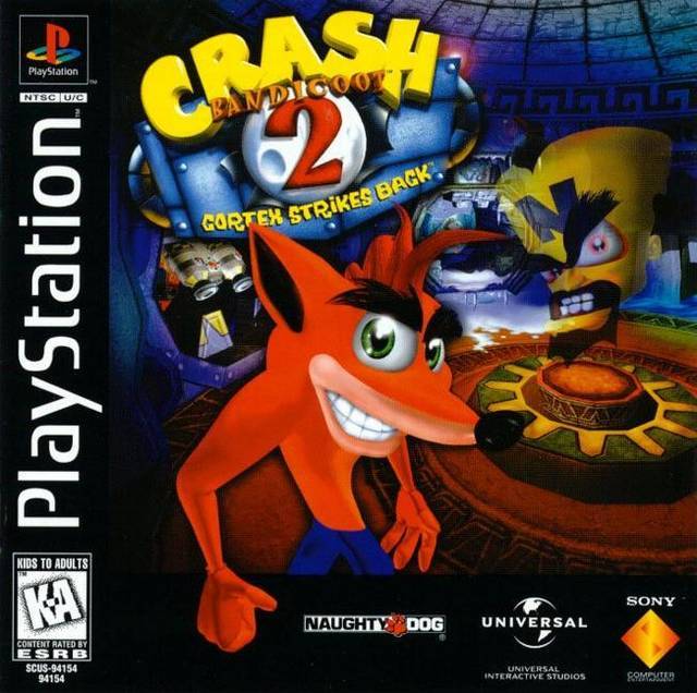J2Games.com | Crash Bandicoot 2 Cortex Strikes Back (Playstation) (Pre-Played).