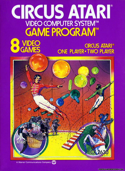 J2Games.com | Circus Atari (Atari 2600) (Pre-Played - Game Only).