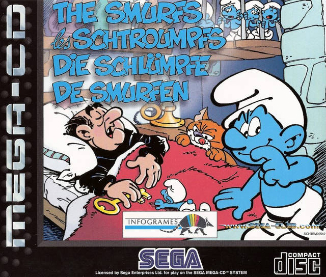 Los Pitufos [Importación europea] (Sega CD)