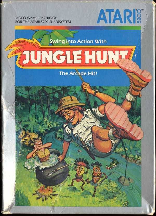 J2Games.com | Jungle Hunt (Atari 5200) (Pre-Played - Game Only).