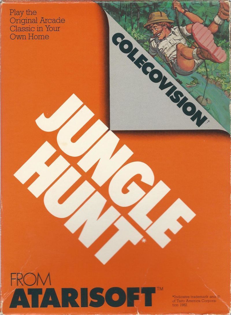 J2Games.com | Jungle Hunt (Colecovision) (Pre-Played - Game Only).