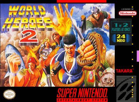 J2Games.com | World Heroes 2 (Super Nintendo) (Pre-Played - Game Only).