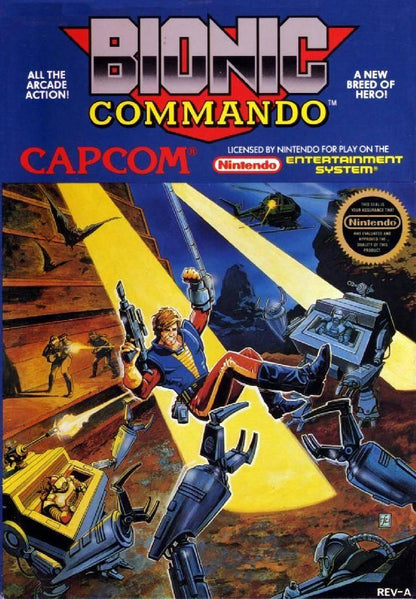 J2Games.com | Bionic Commando (Nintendo NES) (Pre-Played - Game Only).