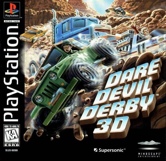 J2Games.com | Dare Devil Derby 3D (Playstation) (Pre-Played - CIB - Good).
