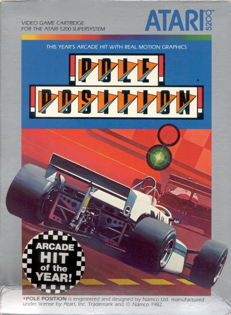 J2Games.com | Pole Position (Atari 5200) (Pre-Played - Game Only).