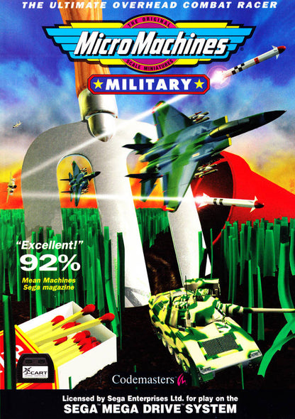 Micro Máquinas: Militar (Sega Genesis)