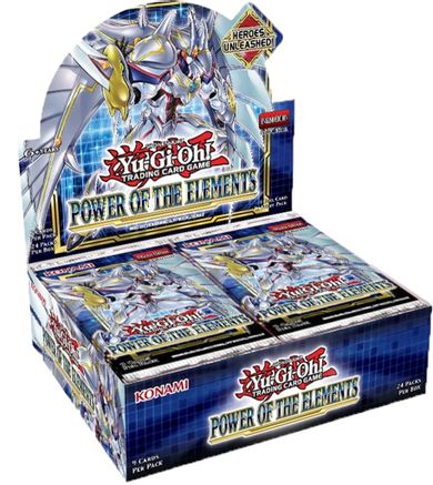 Yu-Gi-Oh Power of the Elements Unlimited Booster Pack (Toys)
