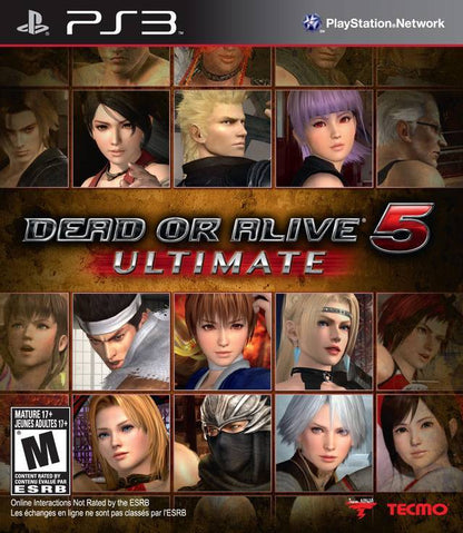 J2Games.com | Dead or Alive 5 Ultimate (Playstation 3) (Pre-Played - CIB - Very Good).