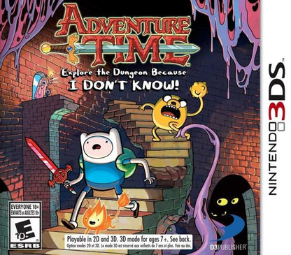 J2Games.com | Adventure Time: Explore the Dungeon Because I Don't Know (Nintendo 3DS) (Pre-Played - Game Only).