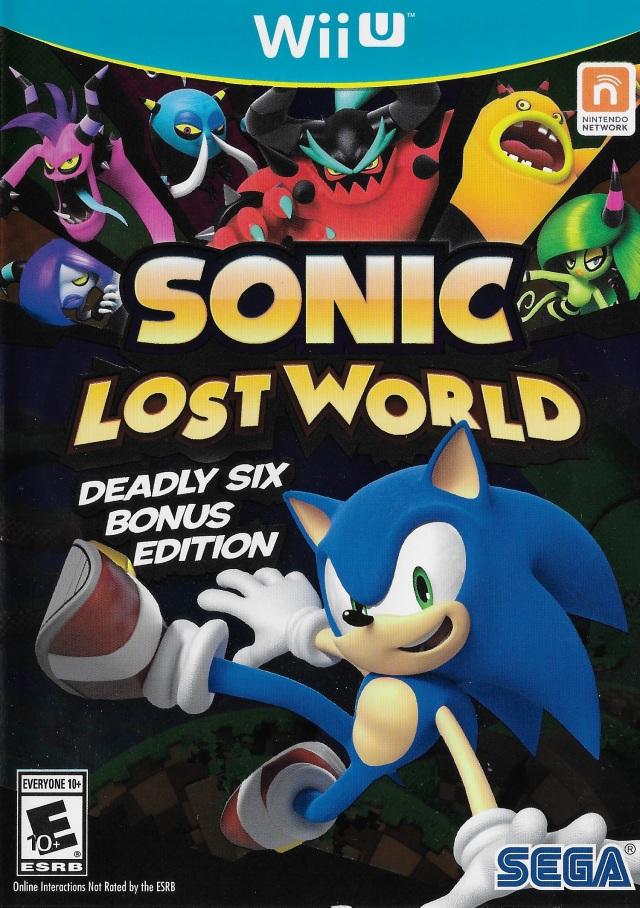 J2Games.com | Sonic Lost World Deadly Six Bonus Edition (WiiU) (Pre-Played - CIB - Good).