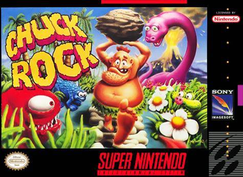 J2Games.com | Chuck Rock (Super Nintendo) (Pre-Played - Game Only).