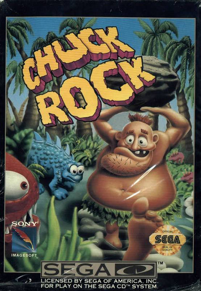 J2Games.com | Chuck Rock (Sega CD) (Pre-Played).