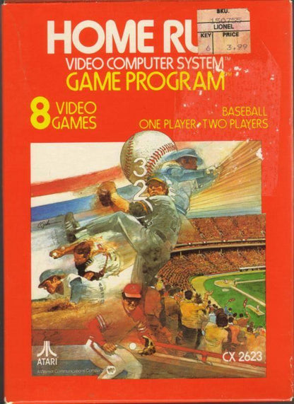 J2Games.com | Home Run (Atari 2600) (Pre-Played - CIB - Good).