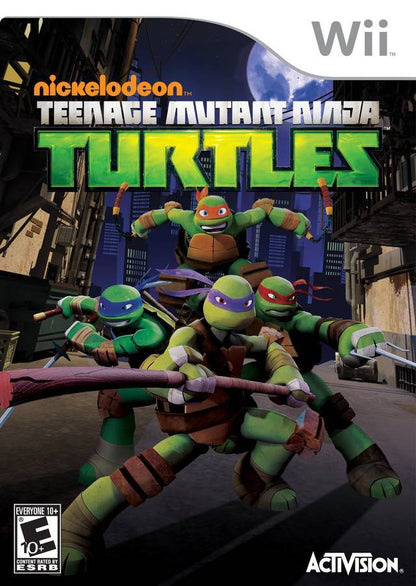 J2Games.com | Nickelodeon Teenage Mutant Ninja Turtles (WII) (Pre-Played - Game Only).