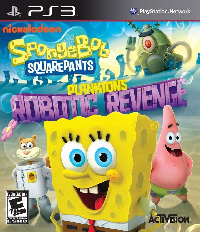 J2Games.com | SpongeBob SquarePants Plankton's Robotic Revenge (Playstation 3) (Pre-Played - Game Only).