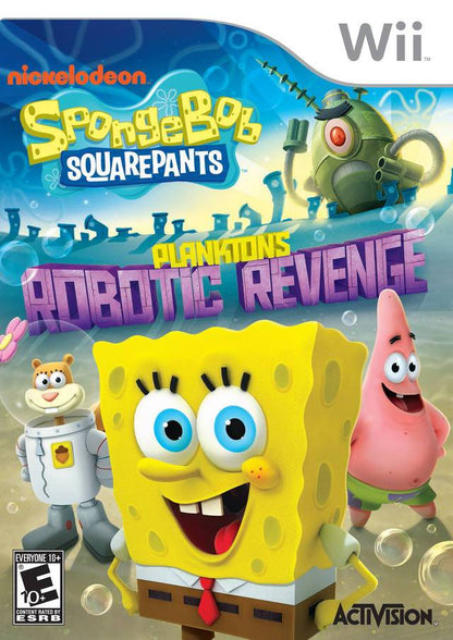 J2Games.com | Spongebob Squarepants Plankton's Robotic Revenge (Nintendo Wii) (Pre-Played - Game Only).