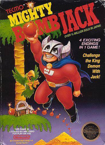 J2Games.com | Mighty Bomb Jack (Nintendo NES) (Pre-Played - Game Only).
