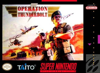J2Games.com | Operation Thunderbolt (Super Nintendo) (Pre-Played - Game Only).