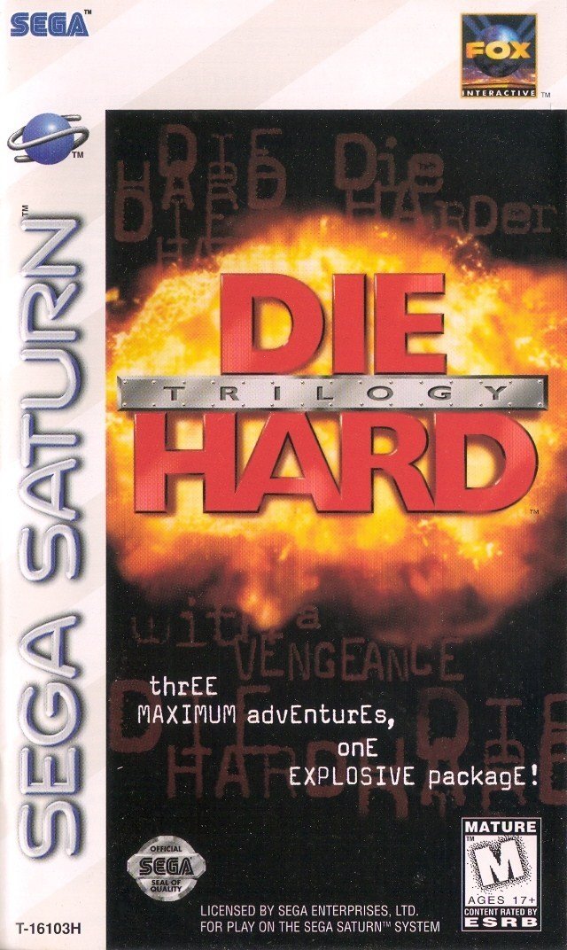 J2Games.com | Die Hard Trilogy (Sega Saturn) (Pre-Played - Game Only).