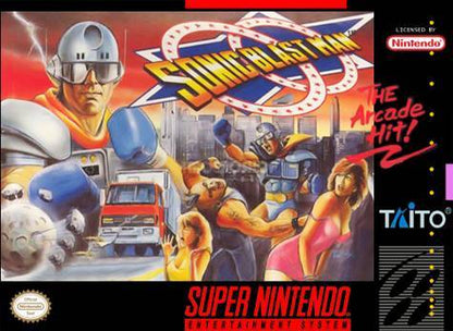 J2Games.com | Sonic Blast Man (Super Nintendo) (Pre-Played - Game Only).