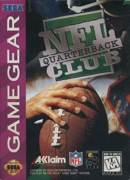 Club de mariscal de campo de la NFL 95 (Sega Game Gear)