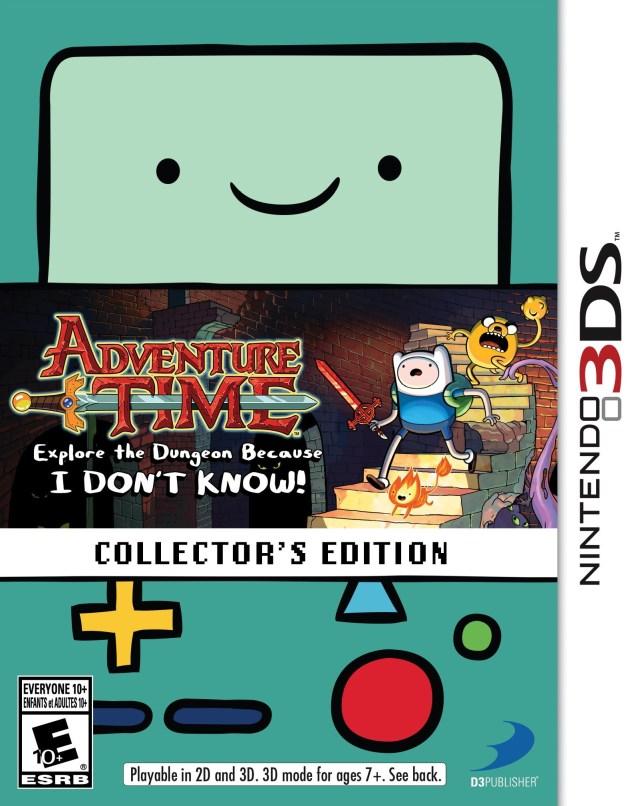 J2Games.com | Adventure Time: Explore the Dungeon Because I Dont Know Collector's Edition (Nintendo 3DS) (Brand New).