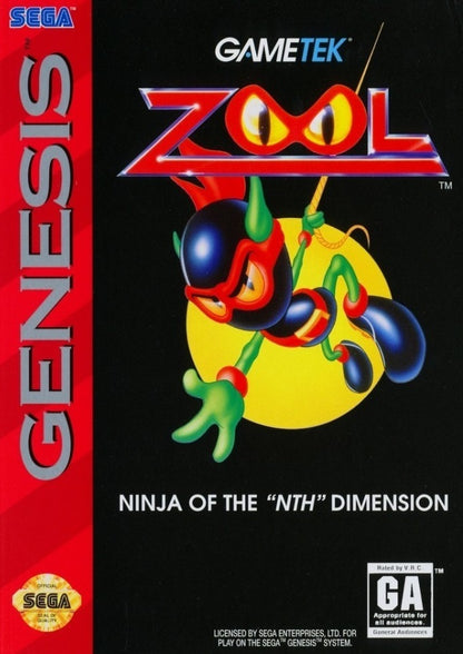 Zool: Ninja de la "Enésima" Dimensión (Sega Genesis)