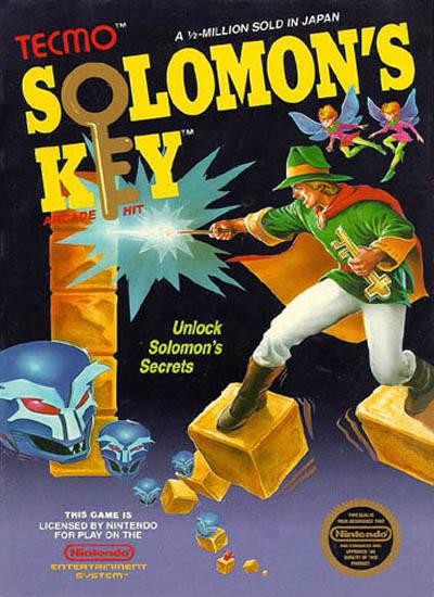J2Games.com | Solomon's Key (Nintendo NES) (Pre-Played).