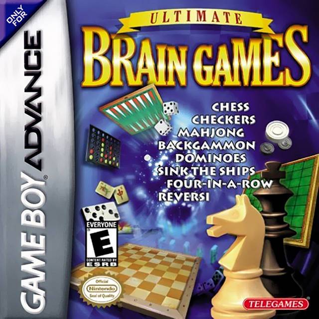 J2Games.com | Ultimate Brain Games (Gameboy Advance) (Pre-Played - Game Only).