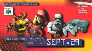 Change The System Launch Date VHS (Nintendo 64)