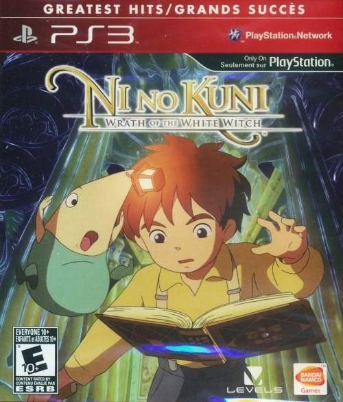 J2Games.com | Ni No Kuni Wrath of the White Witch Greatest Hits (Playstation 3) (Pre-Played - CIB - Good).