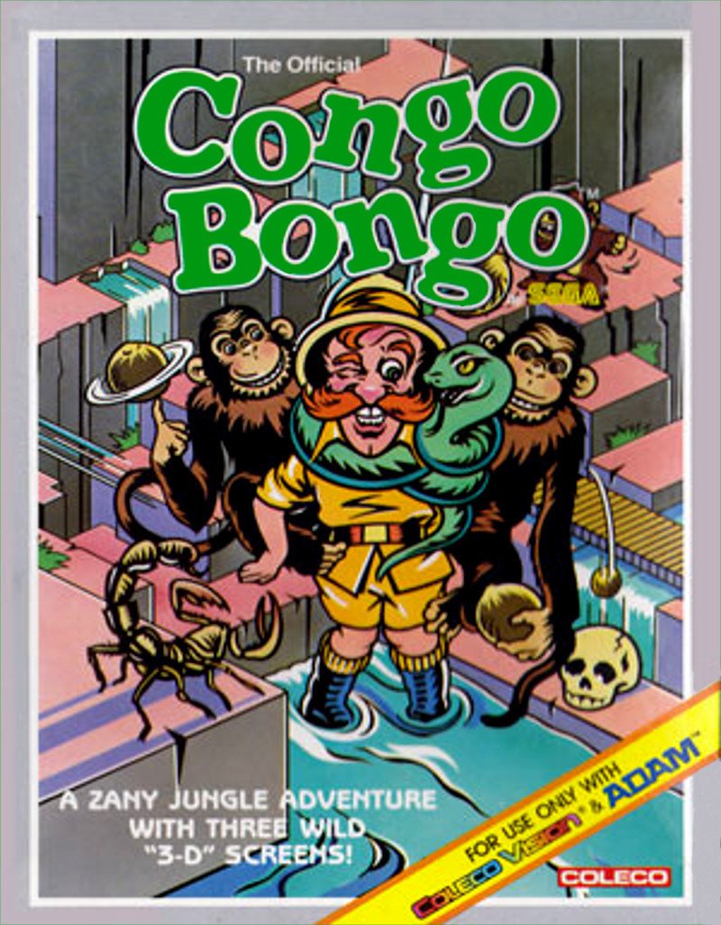 J2Games.com | Congo Bongo (Colecovision) (Pre-Played - Game Only).