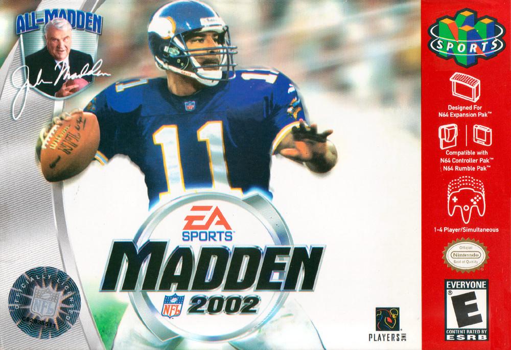 J2Games.com | Madden 2002 (Nintendo 64) (Pre-Played).