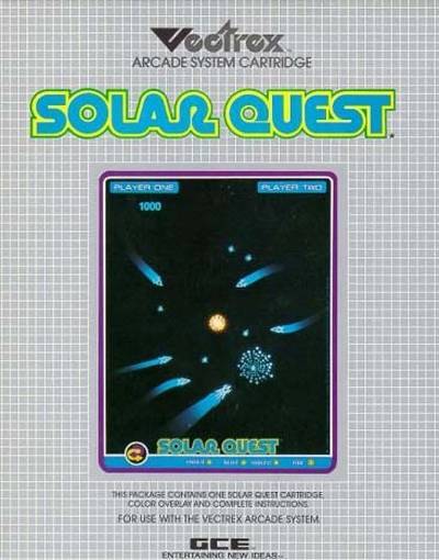 J2Games.com | Solar Quest (Vectrex) (Pre-Played - CIB - Very Good).