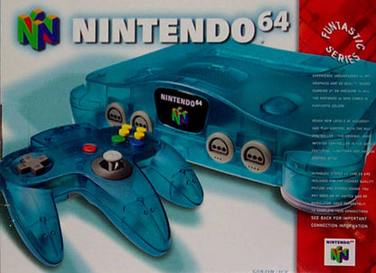 Funtastic Ice Blue Nintendo 64 System (Nintendo 64)