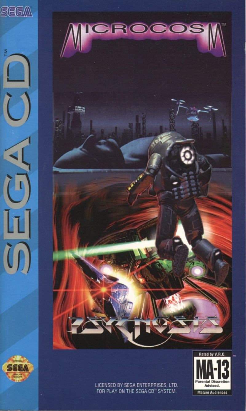J2Games.com | Microcosm (Sega CD) (Pre-Played - CIB - Good).